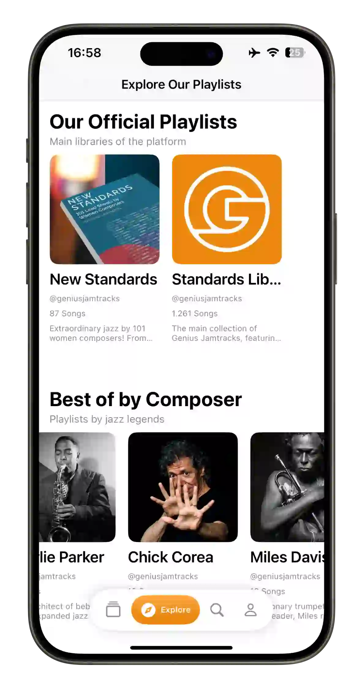 Genius Jamtracks By Composer