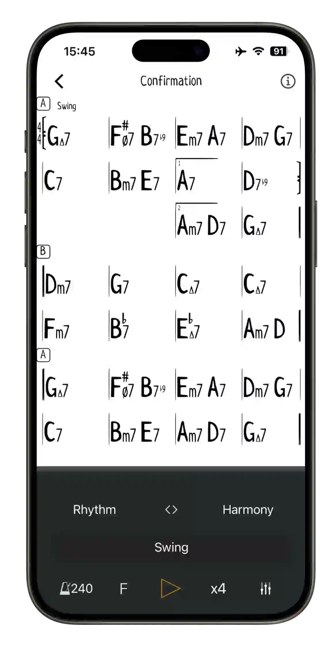 Genius Jamtracks Main Screen