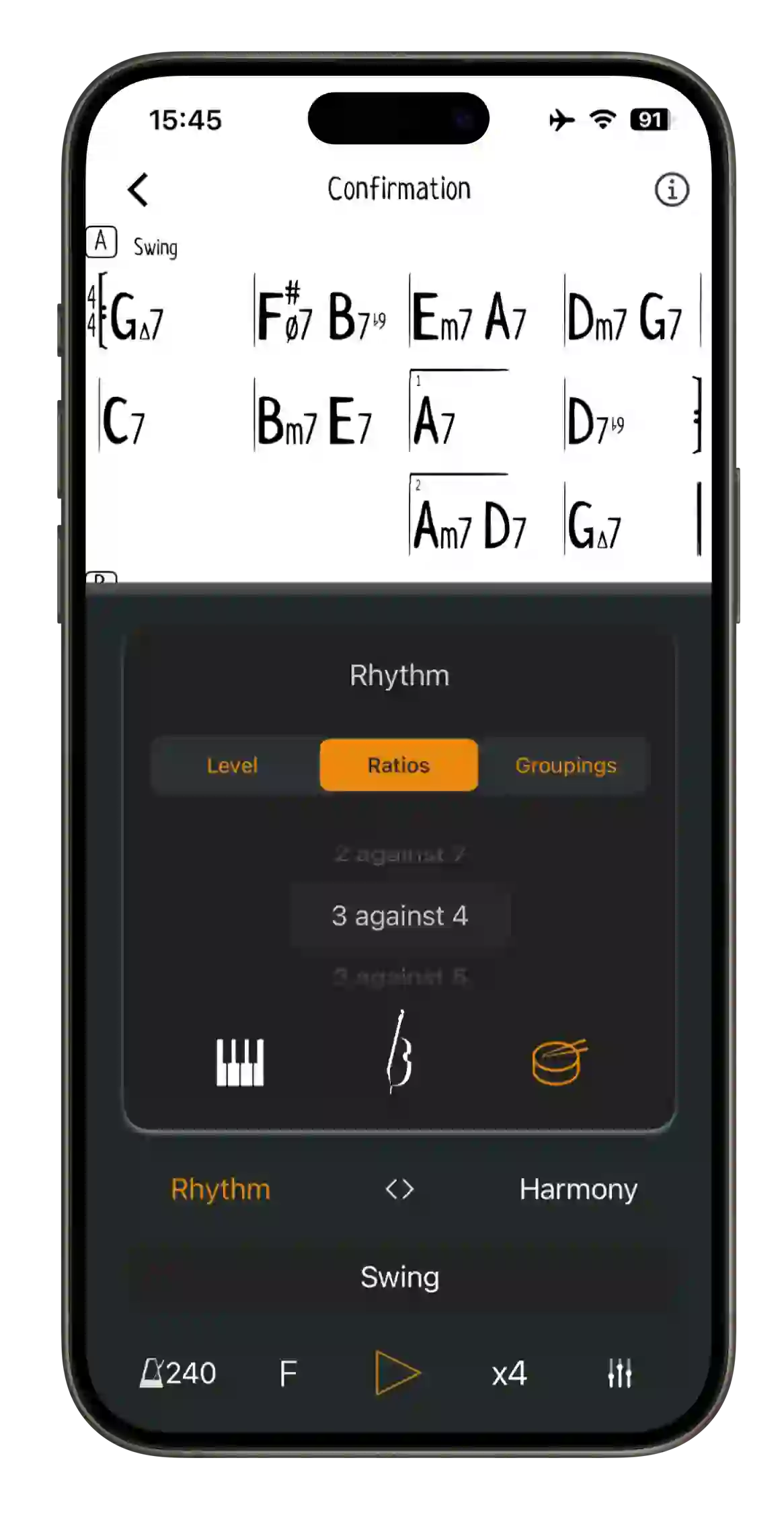Genius Jamtracks Ratios